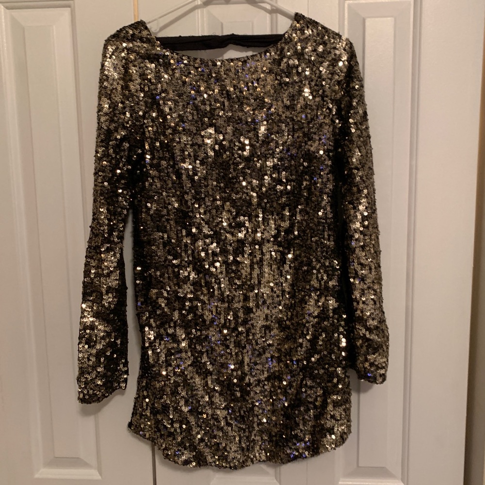 Sequins free people dress